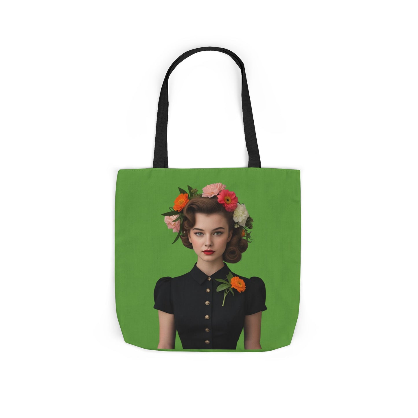 She Blooms With Purpose Not Permission - Lois Tote Bag  - Large