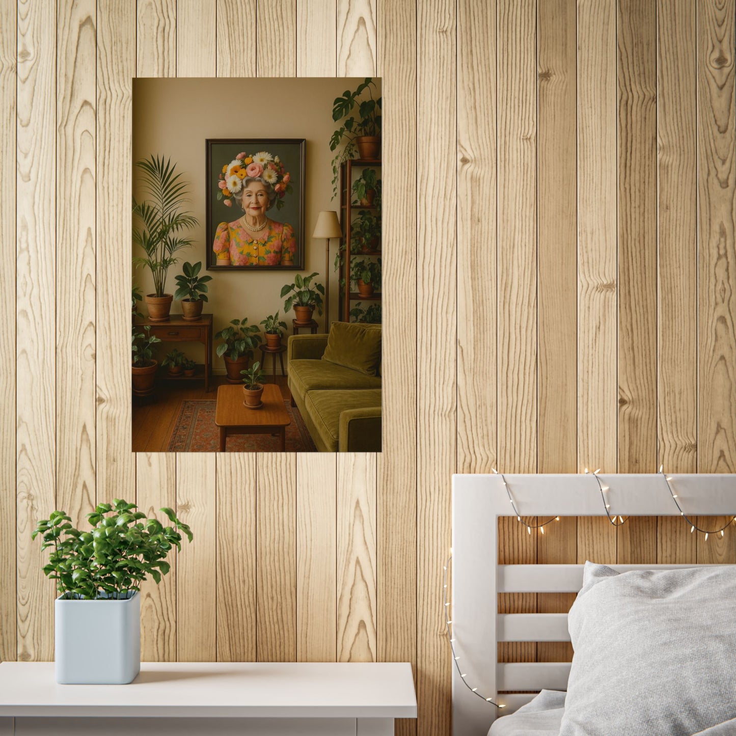 Annabelle at Home Retro Joy Art Print Poster