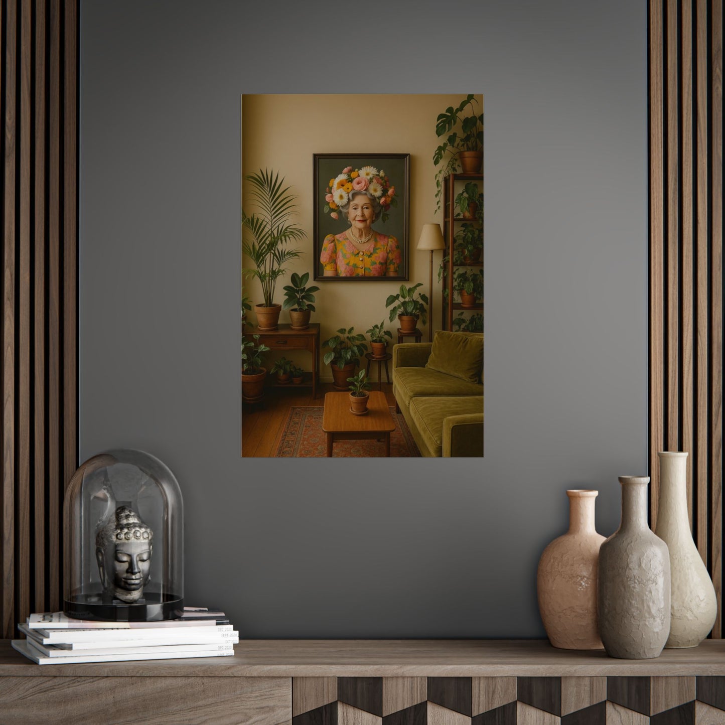 Annabelle at Home Retro Joy Art Print Poster