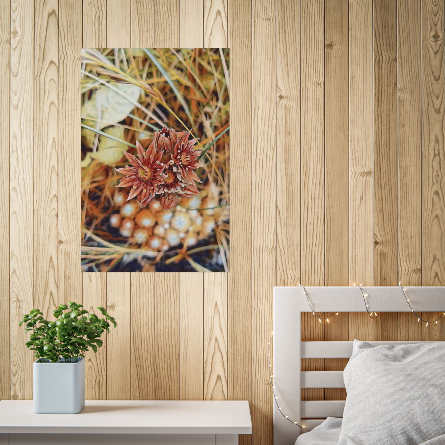 Gardens of Dunedin Autumnal Wild Blooms Art Print