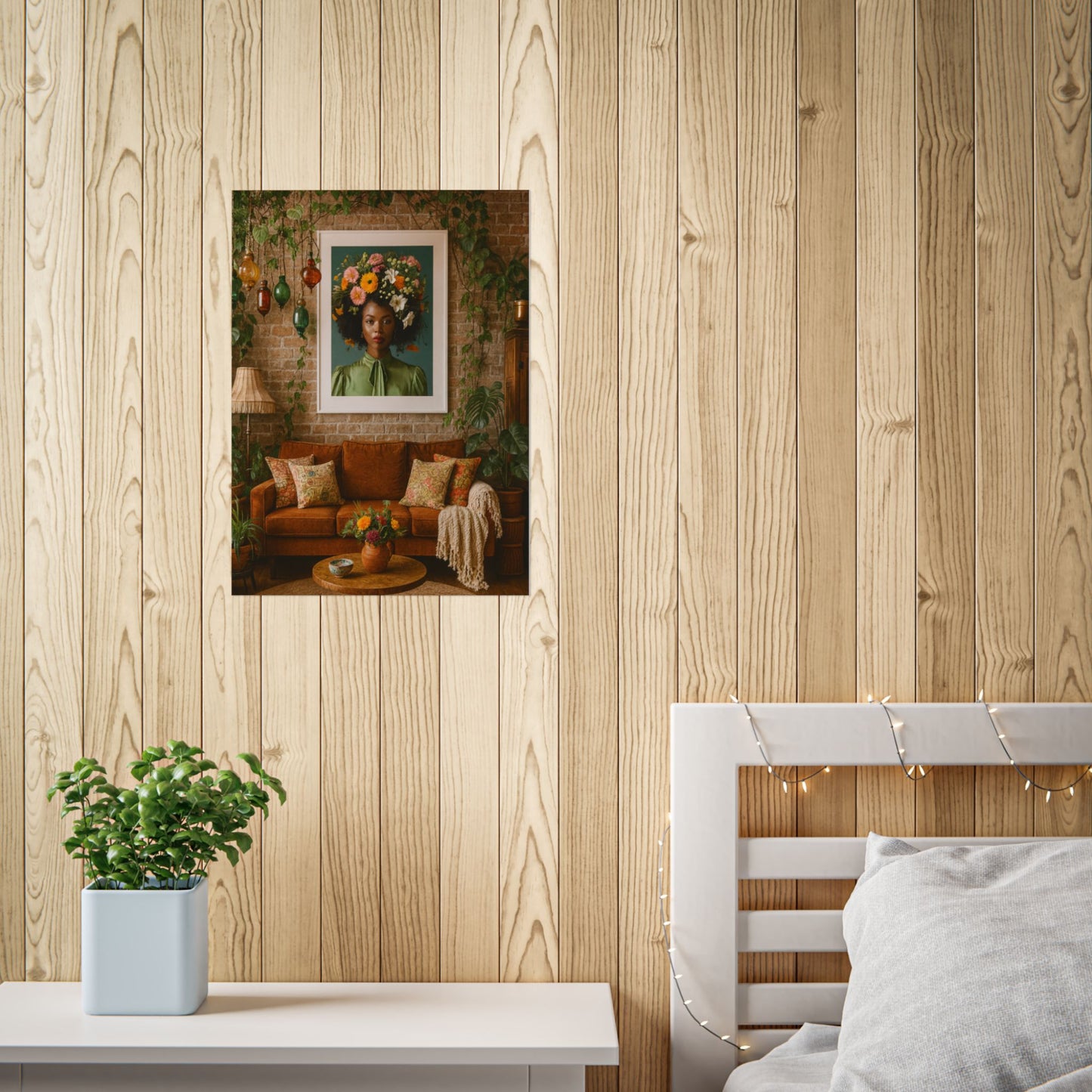 Santamarie at Home Boho Bliss Print Poster
