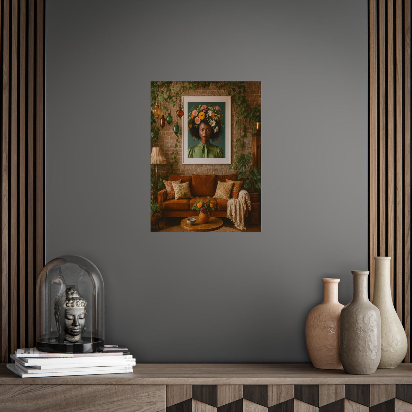Santamarie at Home Boho Bliss Print Poster