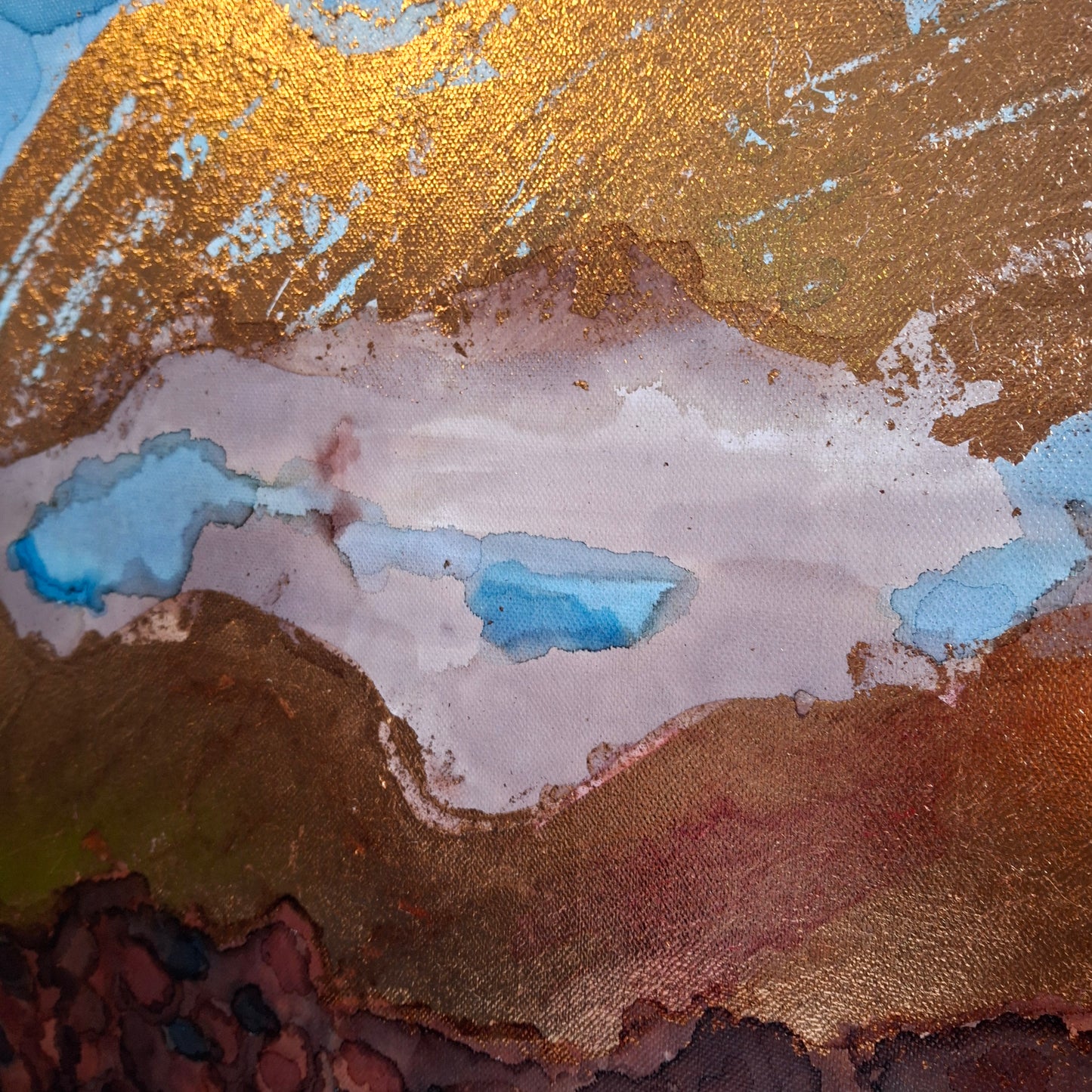 Finding My Way Original Artwork Inspired by the New Zealand Landscape
