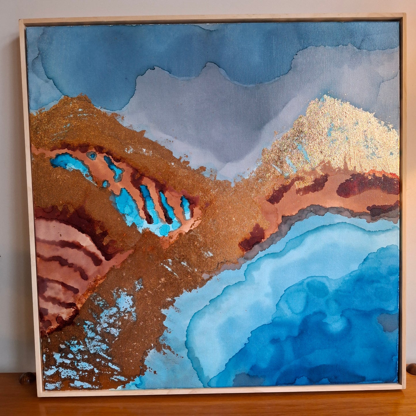 My Heart Runs Free Original Artwork Inspired by the New Zealand Landscape