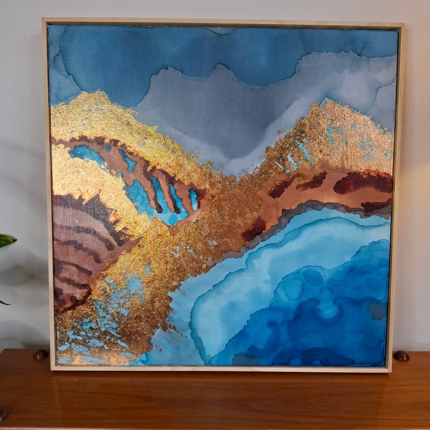 My Heart Runs Free Original Artwork Inspired by the New Zealand Landscape
