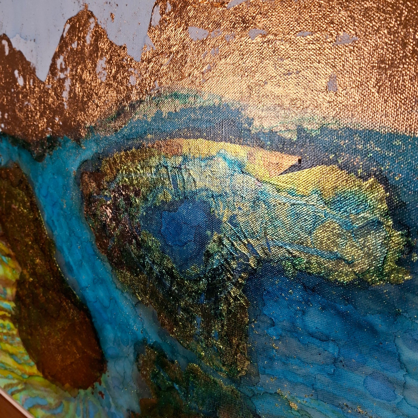 Alps to Ocean Original Artwork Inspired by the New Zealand Landscape