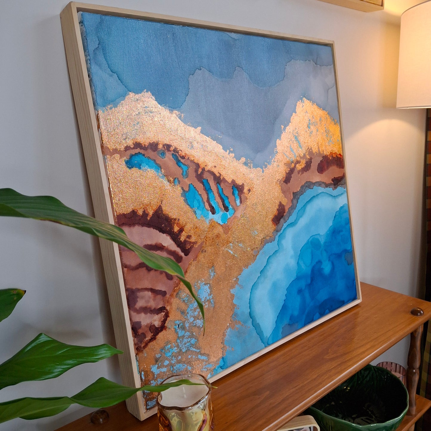 My Heart Runs Free Original Artwork Inspired by the New Zealand Landscape