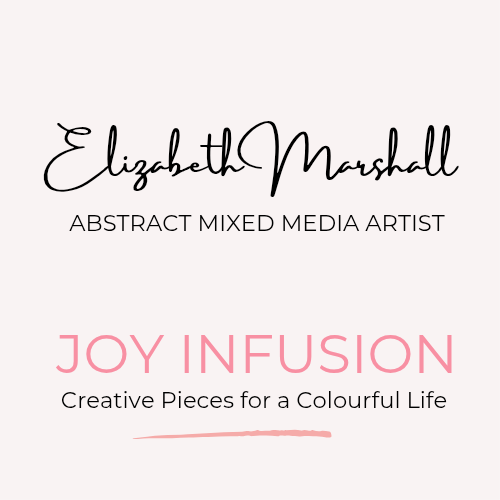 Love is Gold Original Artwork Silver Gold Hearts