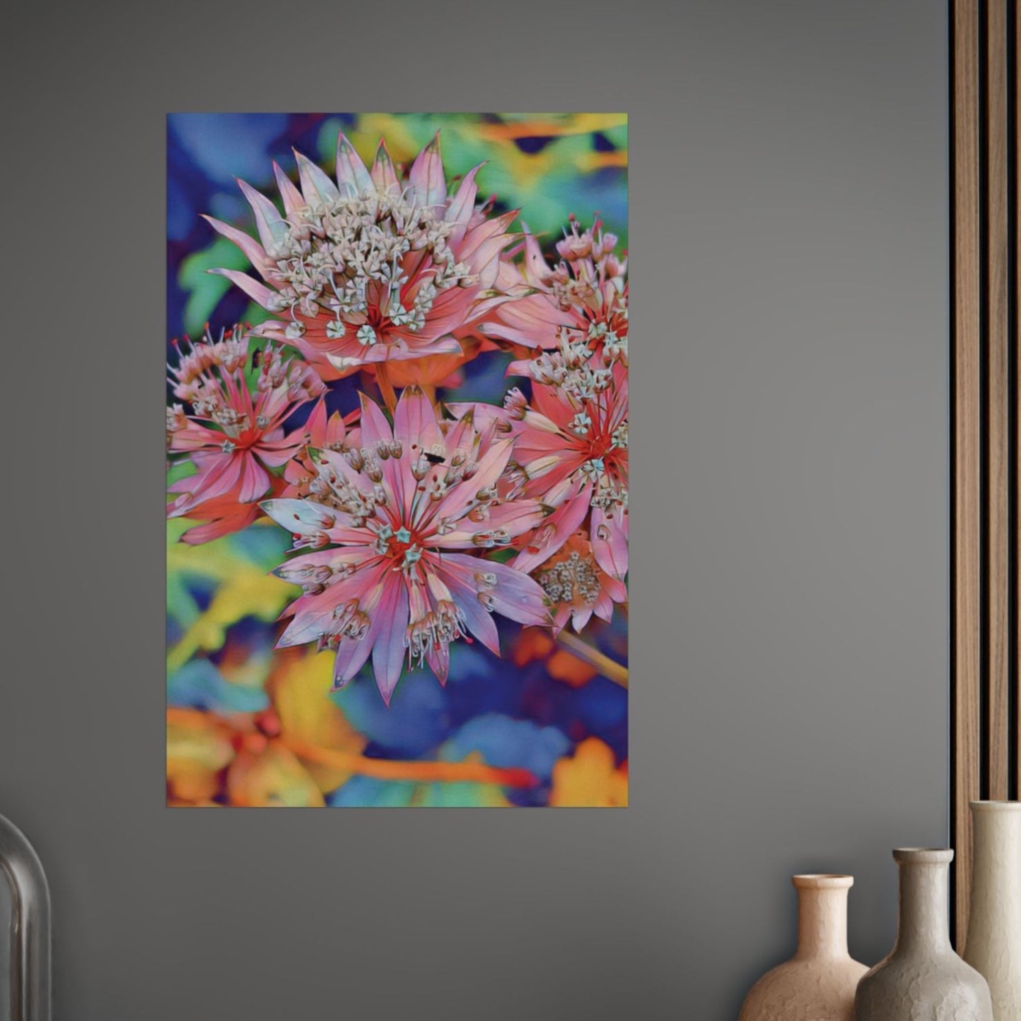 Floral Flowers Garden Art Print Posters