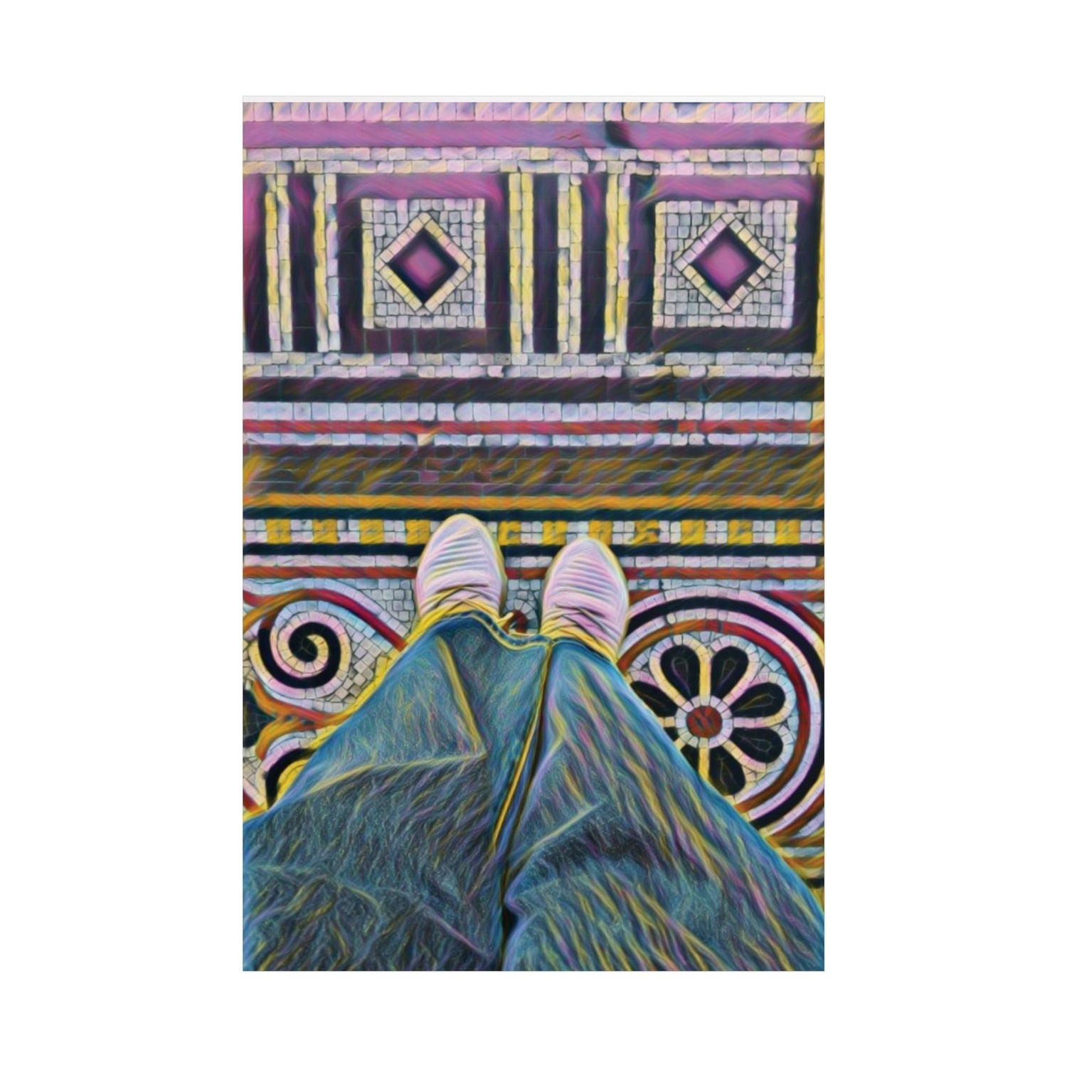 People and Places Art Print Posters