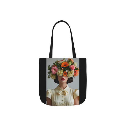 Georgia Vintage Frock and Flowers Art Tote Bag