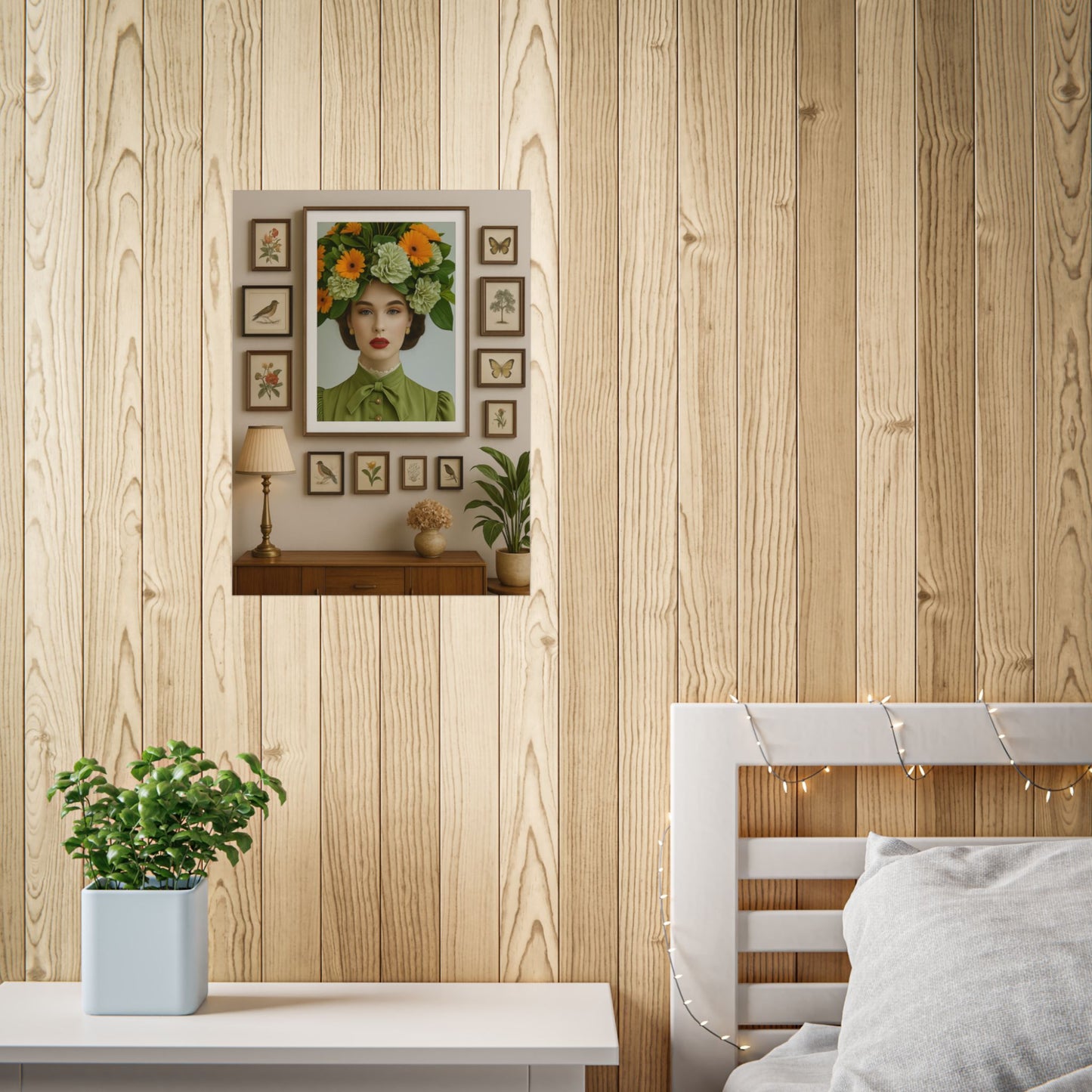 Clara at Home Botanic Beauty Art Print Poster