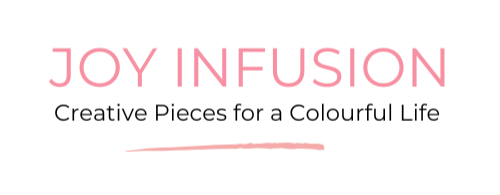 Logo for 'Joy Infusion' with tagline on a white background