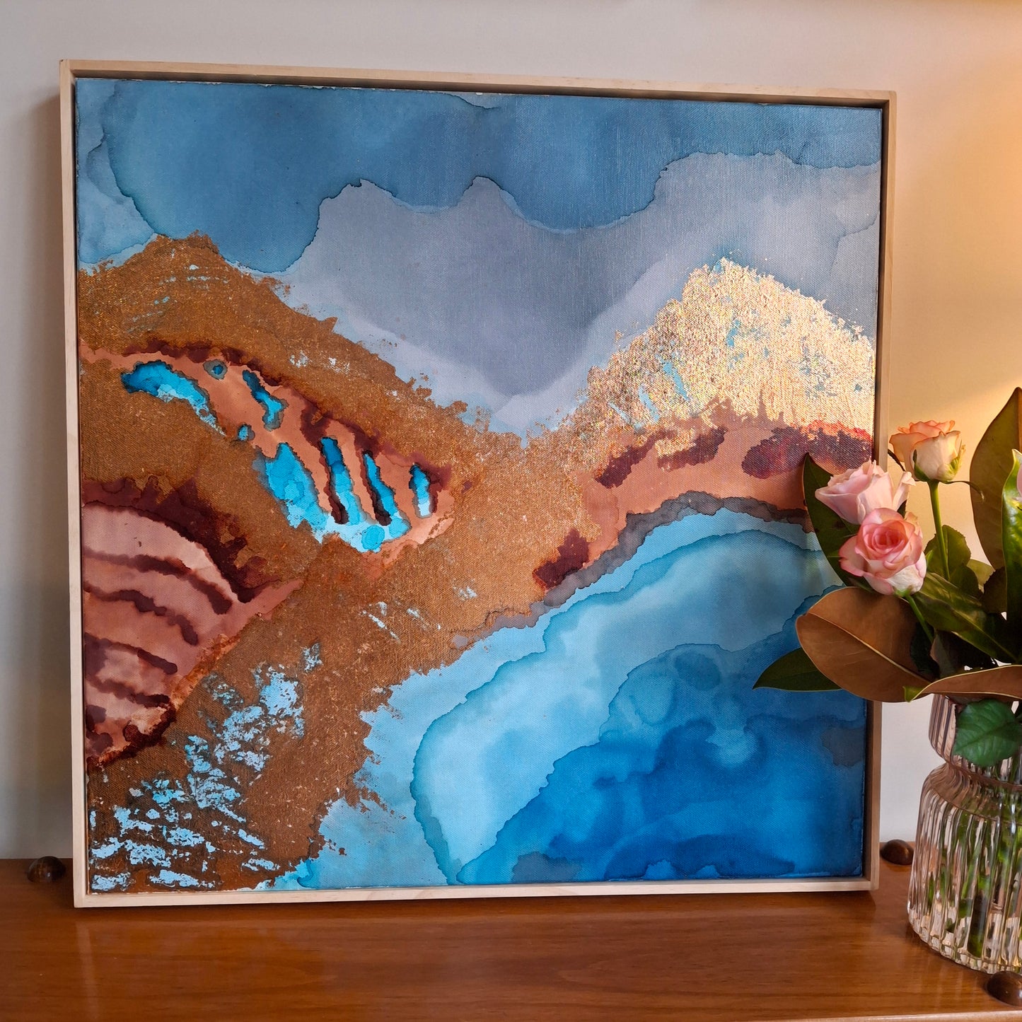 My Heart Runs Free Original Artwork Inspired by the New Zealand Landscape