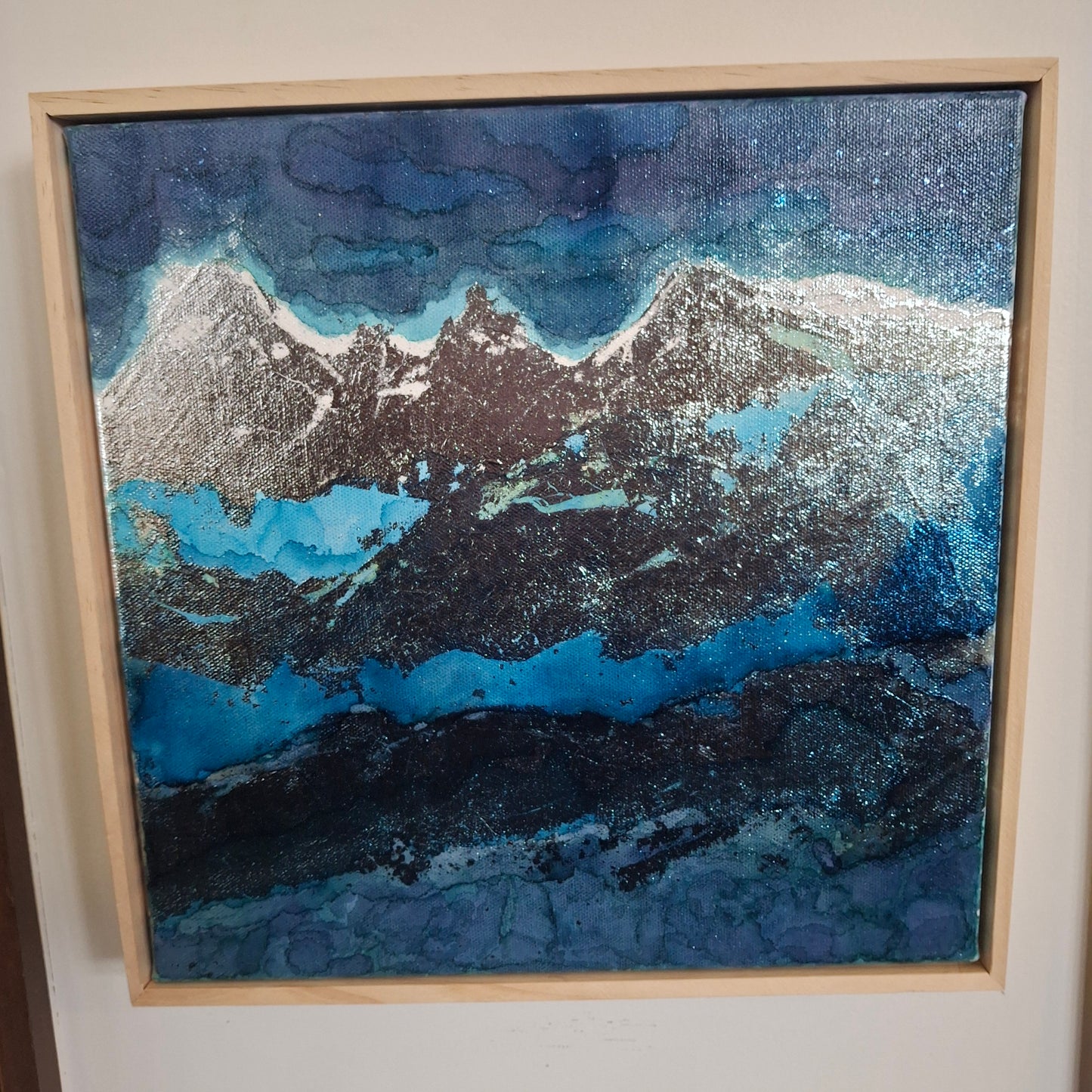 Peaks of Light Original Artwork Inspired by the New Zealand Landscape