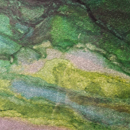 Whispers of Otago Original Abstract Art Landscape New Zealand Blue Green