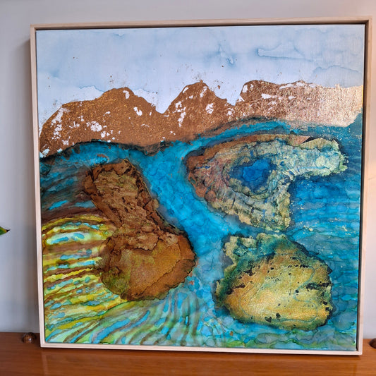 Alps to Ocean Original Artwork Inspired by the New Zealand Landscape