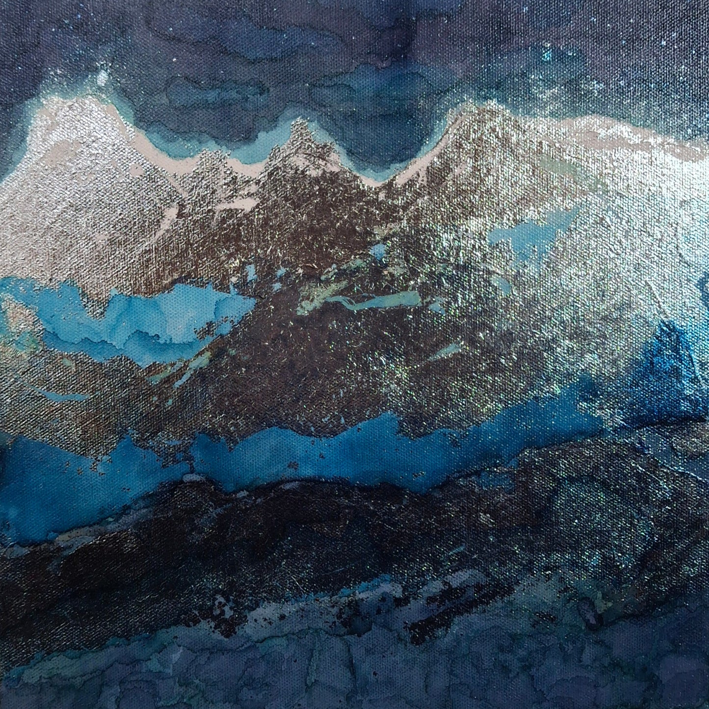 Peaks of Light Original Artwork Inspired by the New Zealand Landscape