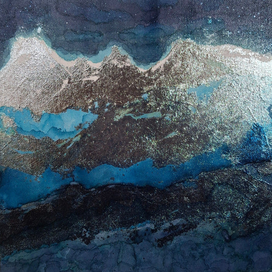 Peaks of Light Original Artwork Inspired by the New Zealand Landscape