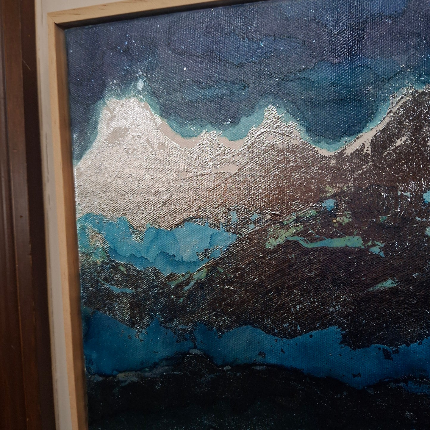 Peaks of Light Original Artwork Inspired by the New Zealand Landscape