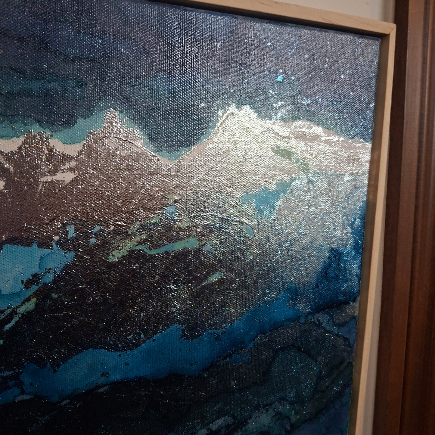 Peaks of Light Original Artwork Inspired by the New Zealand Landscape