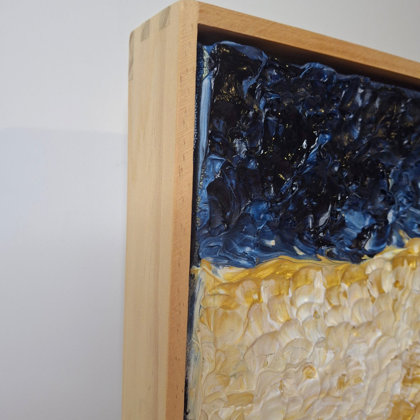 The Sea Told Me a Story Original Coastal Artwork Inspired by Blueskin Bay
